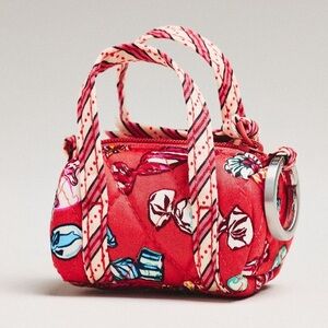 Vera Bradley Duffle Bag-Shaped Bag Charm